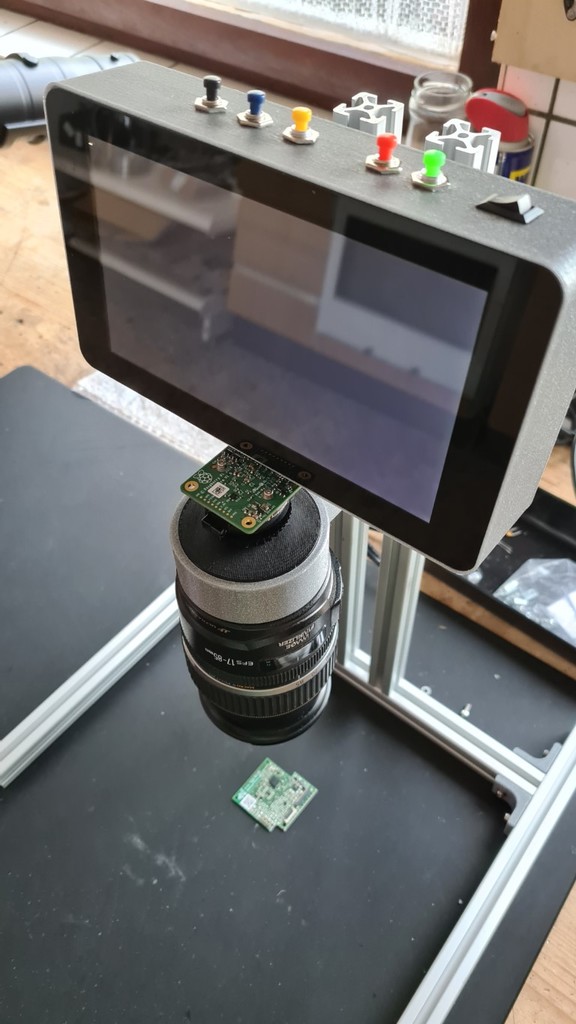 Raspberry Pi Microskop