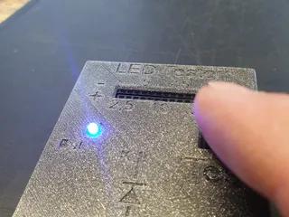 LED-Tester by Ossilampe | Download free STL model | Printables.com