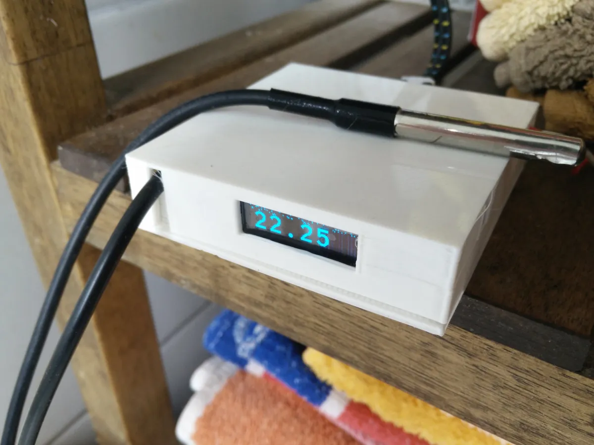 D1 Mini box for Bath Thermo-Sensor by planetar