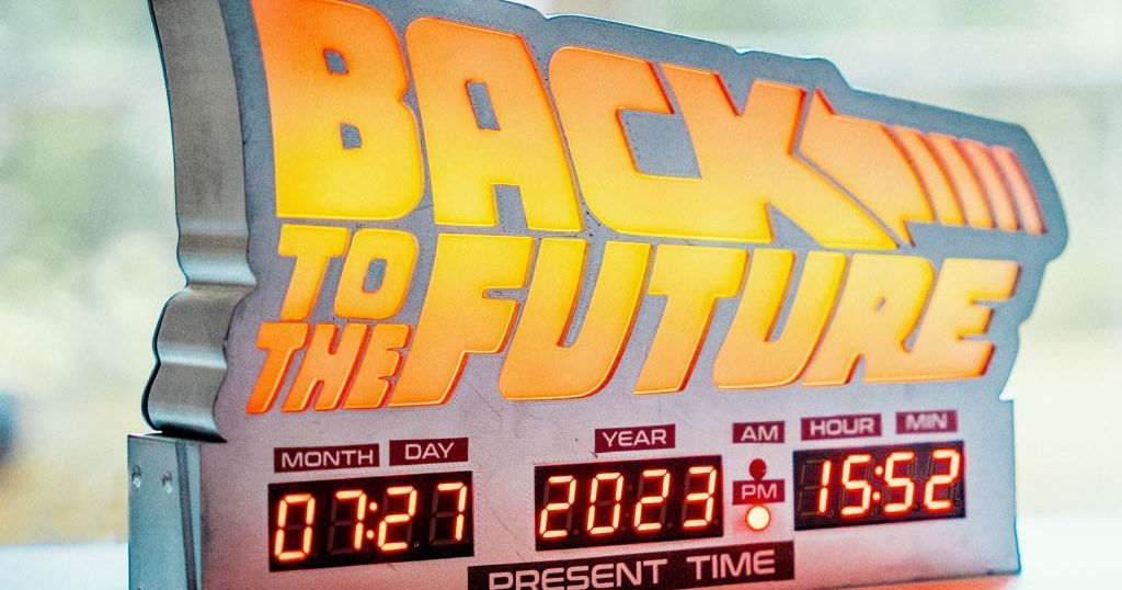 Back To The Future Lamp & Clock by Jéjé l'ingé Download free STL