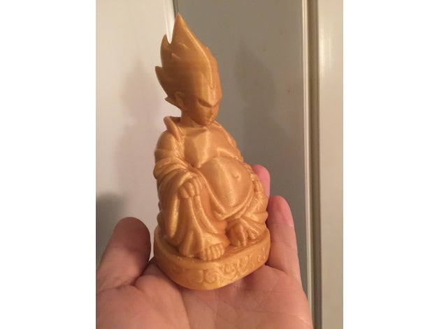 Miniatura 2 do modelo 3D Vegeta Buddha