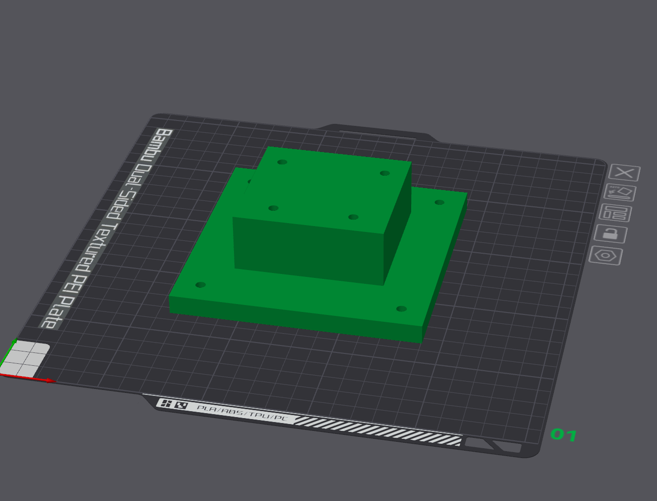 Vesa 100x100 Adapter for Canon VarioPrint Printers