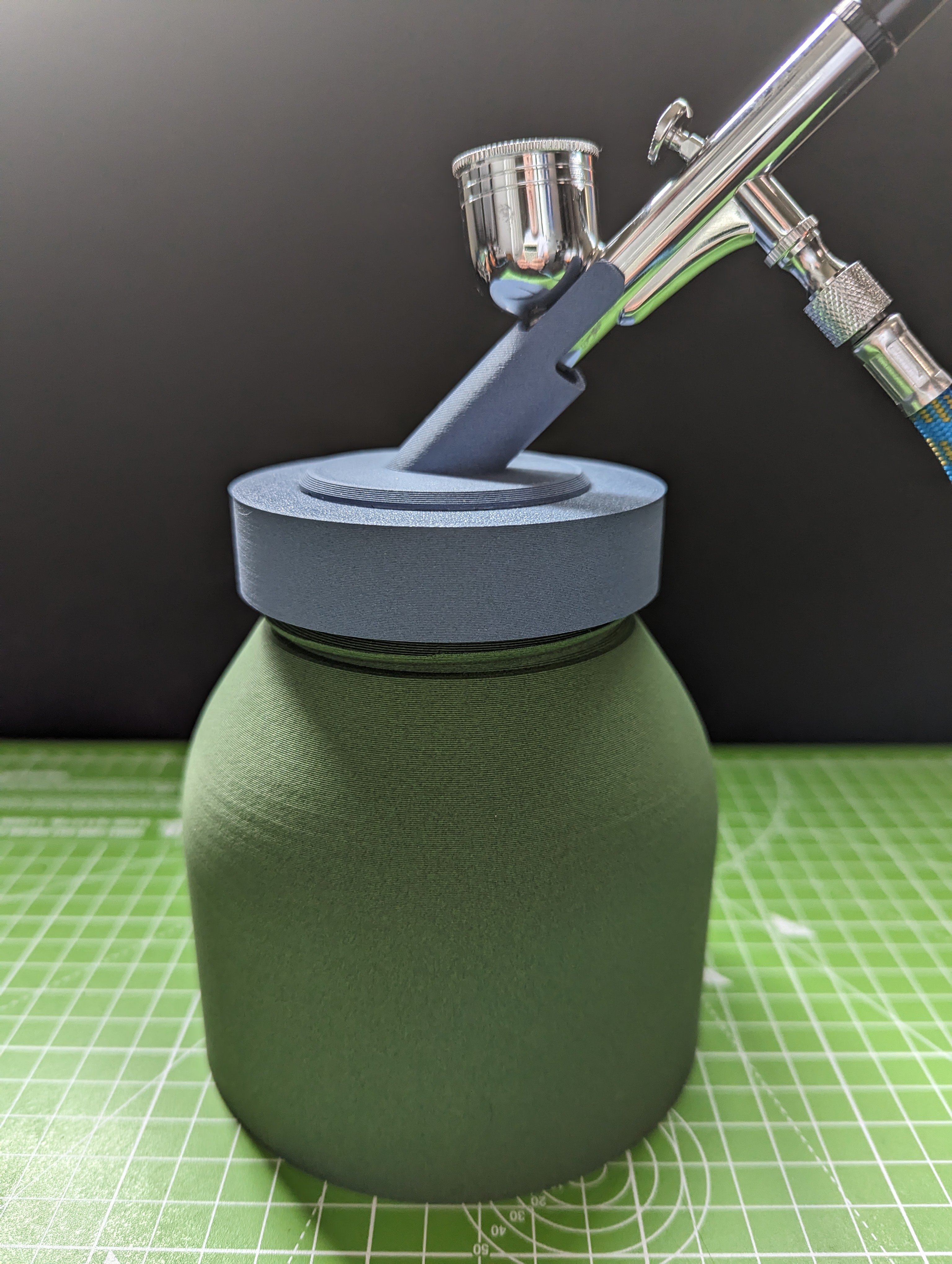 Airbrush Cleaning Pot by Ghostdogs, Download free STL model