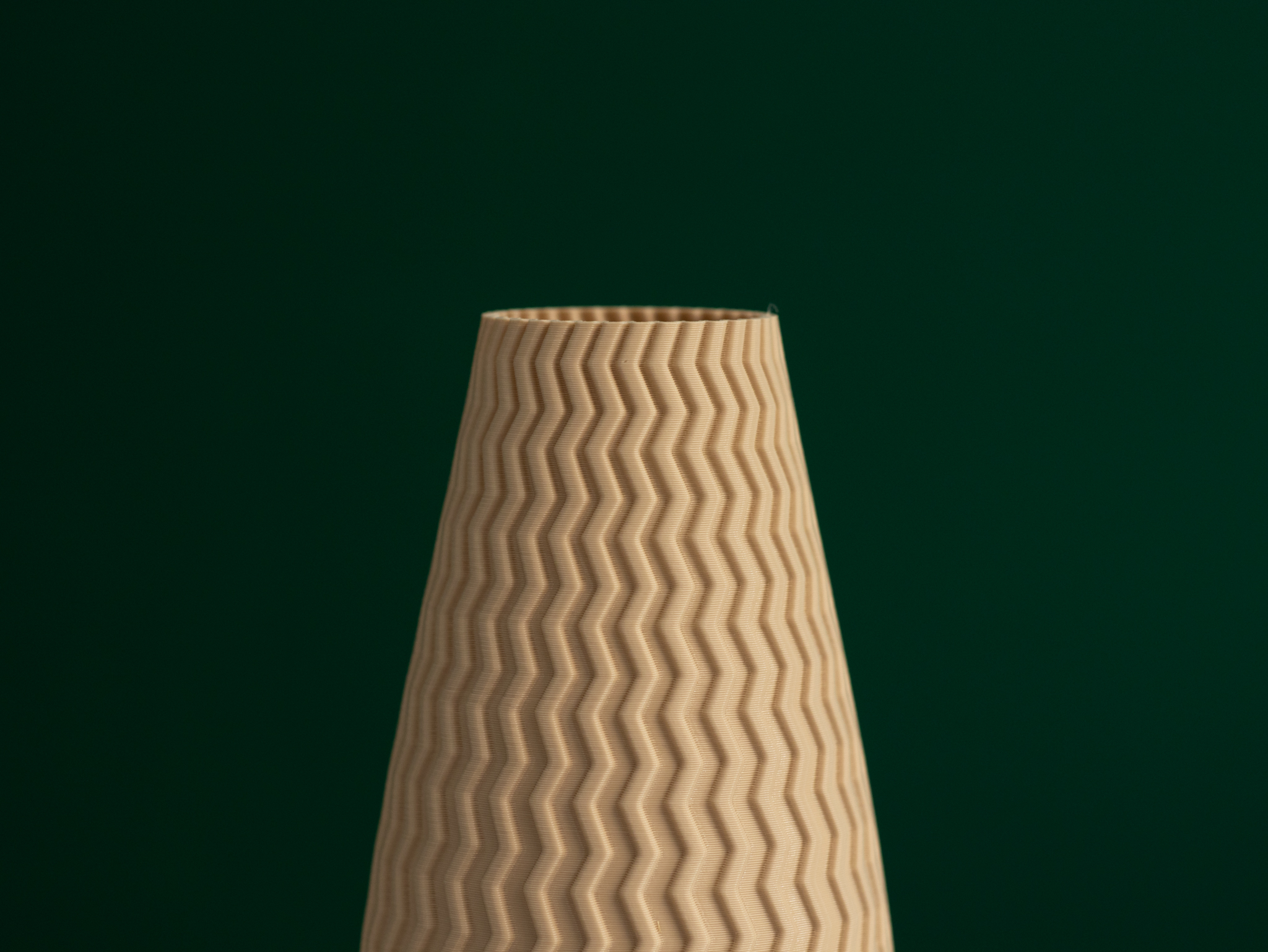 Conical Zigzag Vase (vase mode) — miniatura 3
