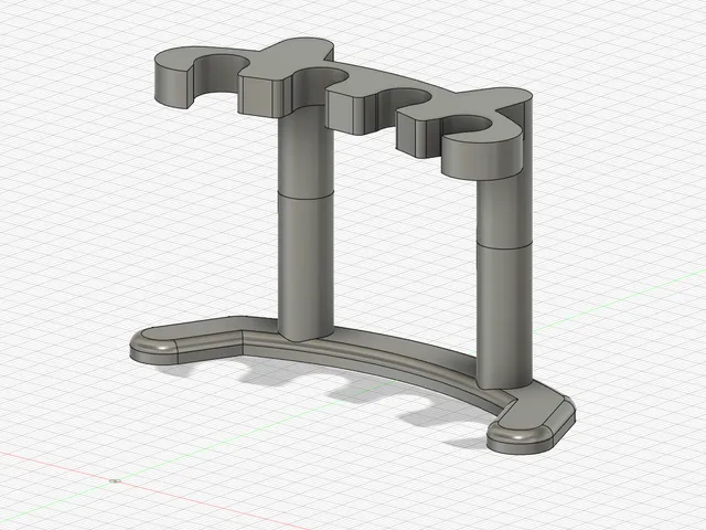 Holder for toothbrush heads