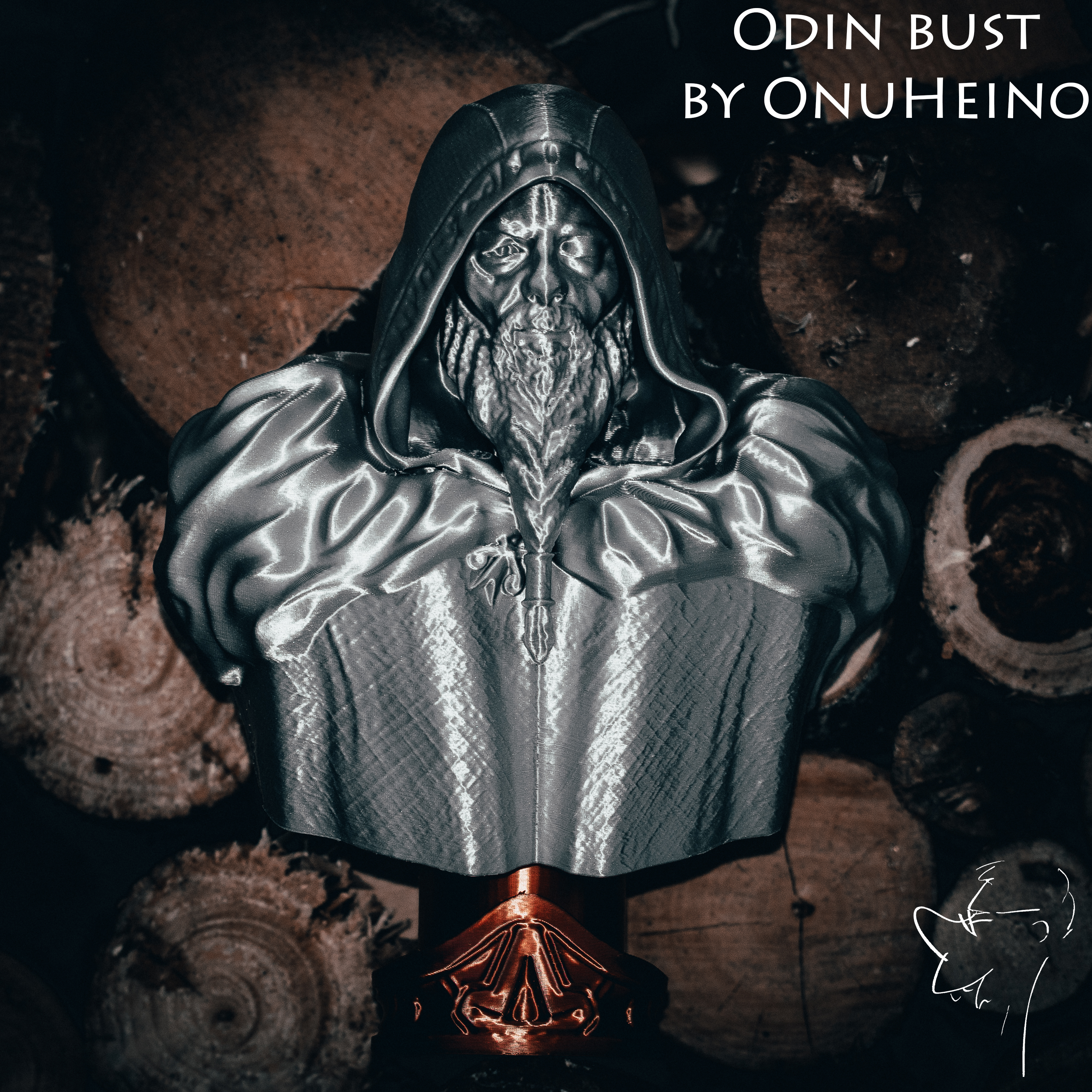 Miniatura 3 do modelo 3D Odin bust