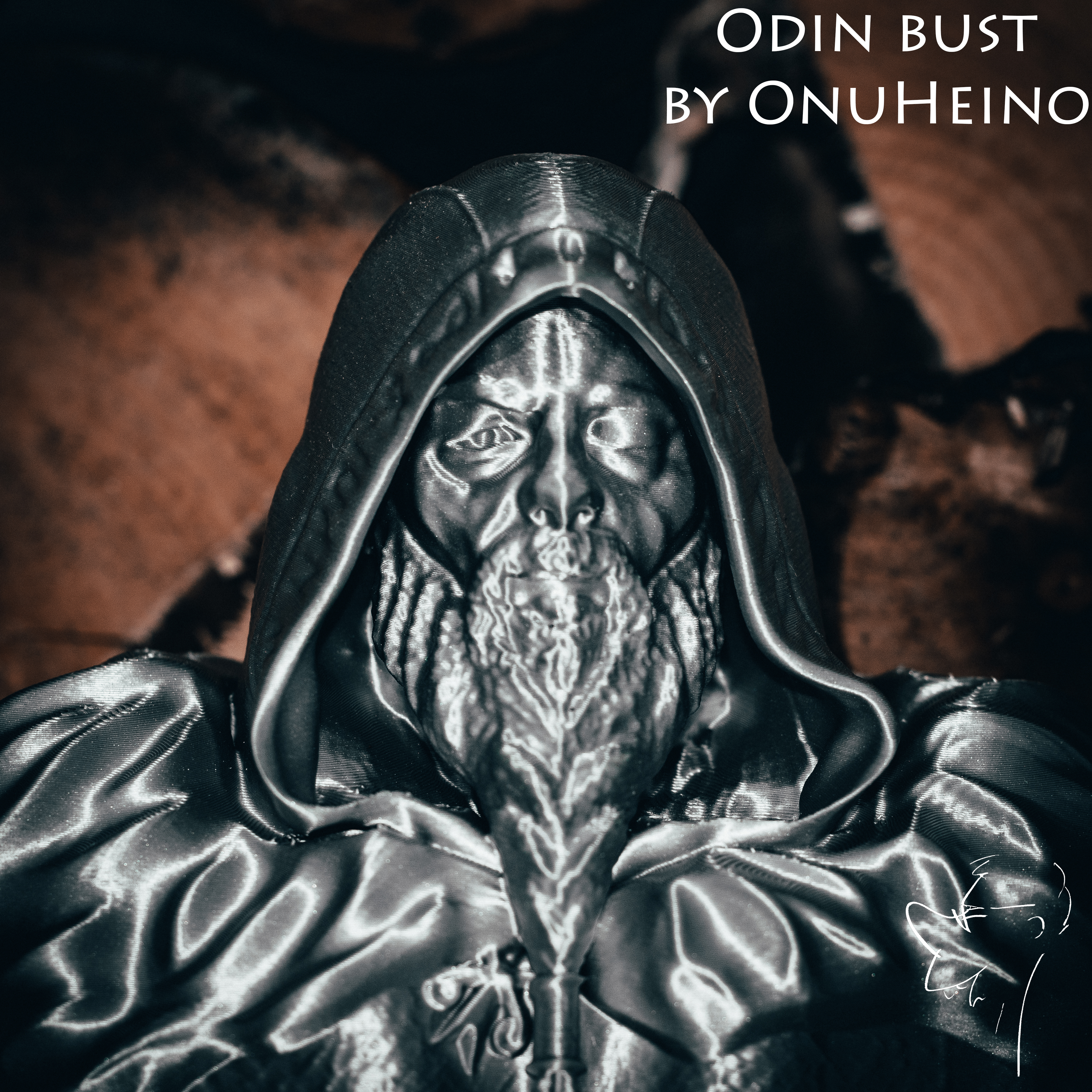 Miniatura 4 do modelo 3D Odin bust