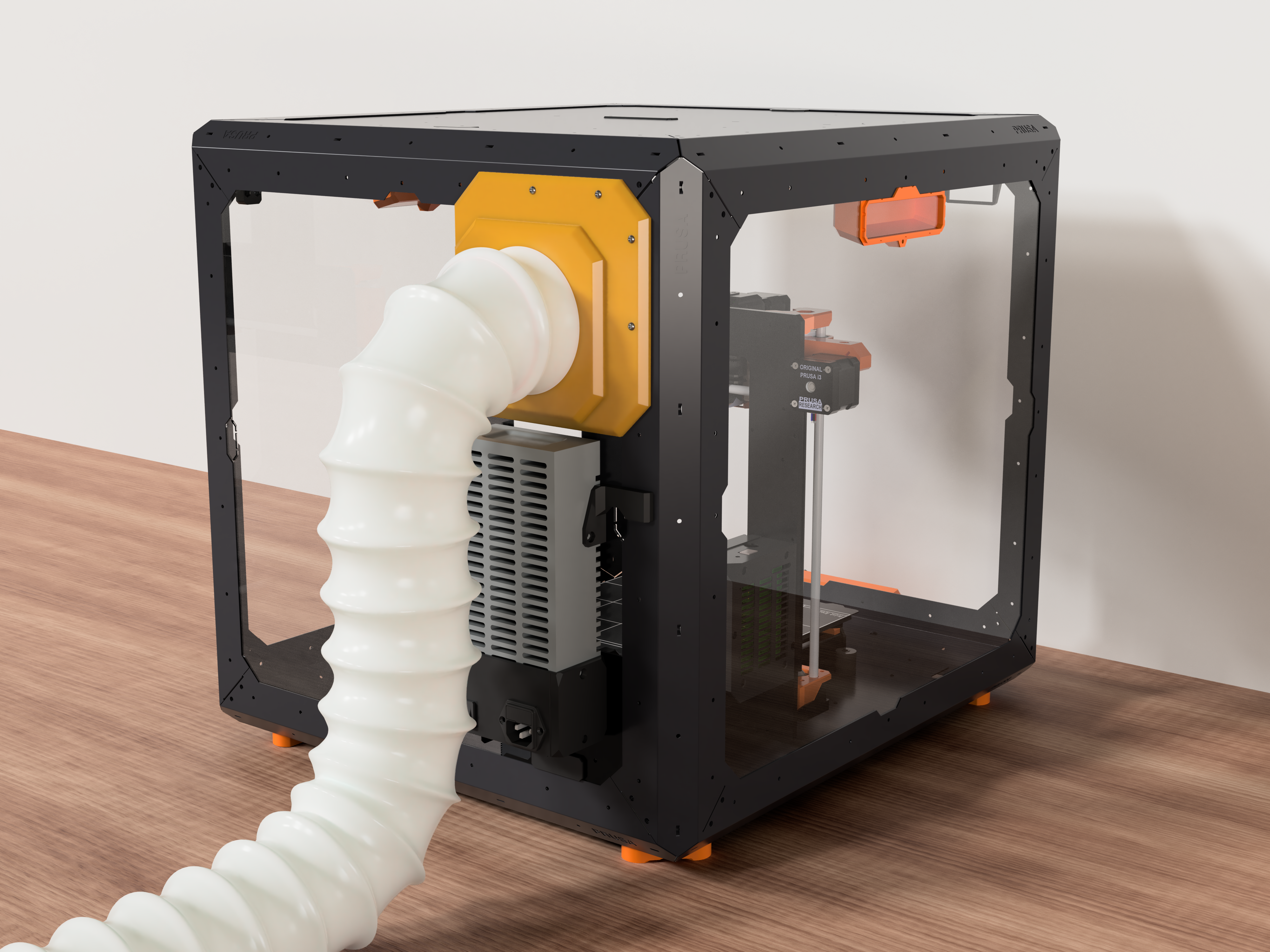 Original Prusa Enclosure - Magnetic Ventilation System