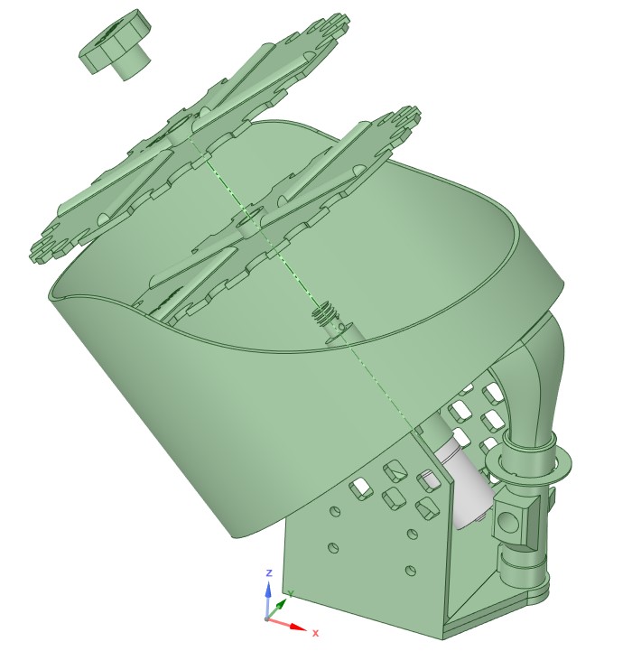 Miniatura 2 do modelo 3D Case collator/feeder