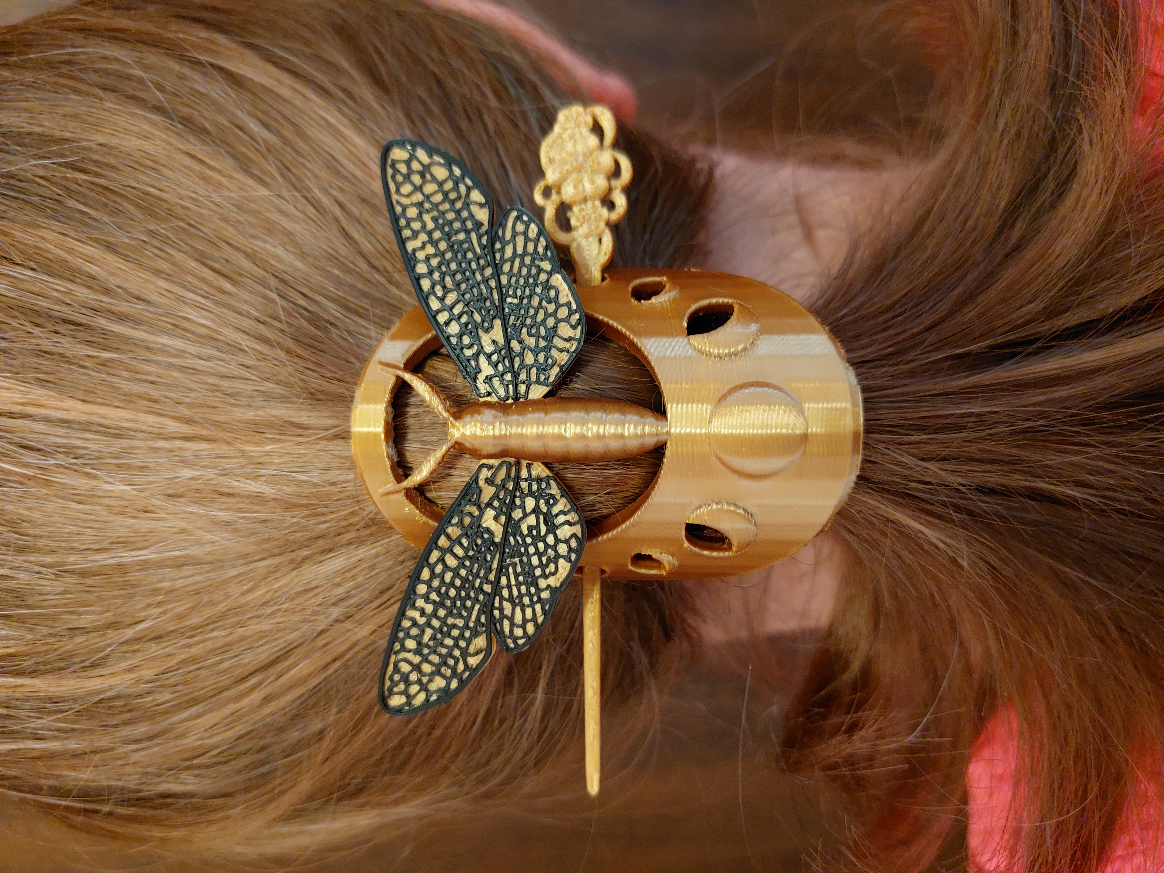 Moth Hair Pin