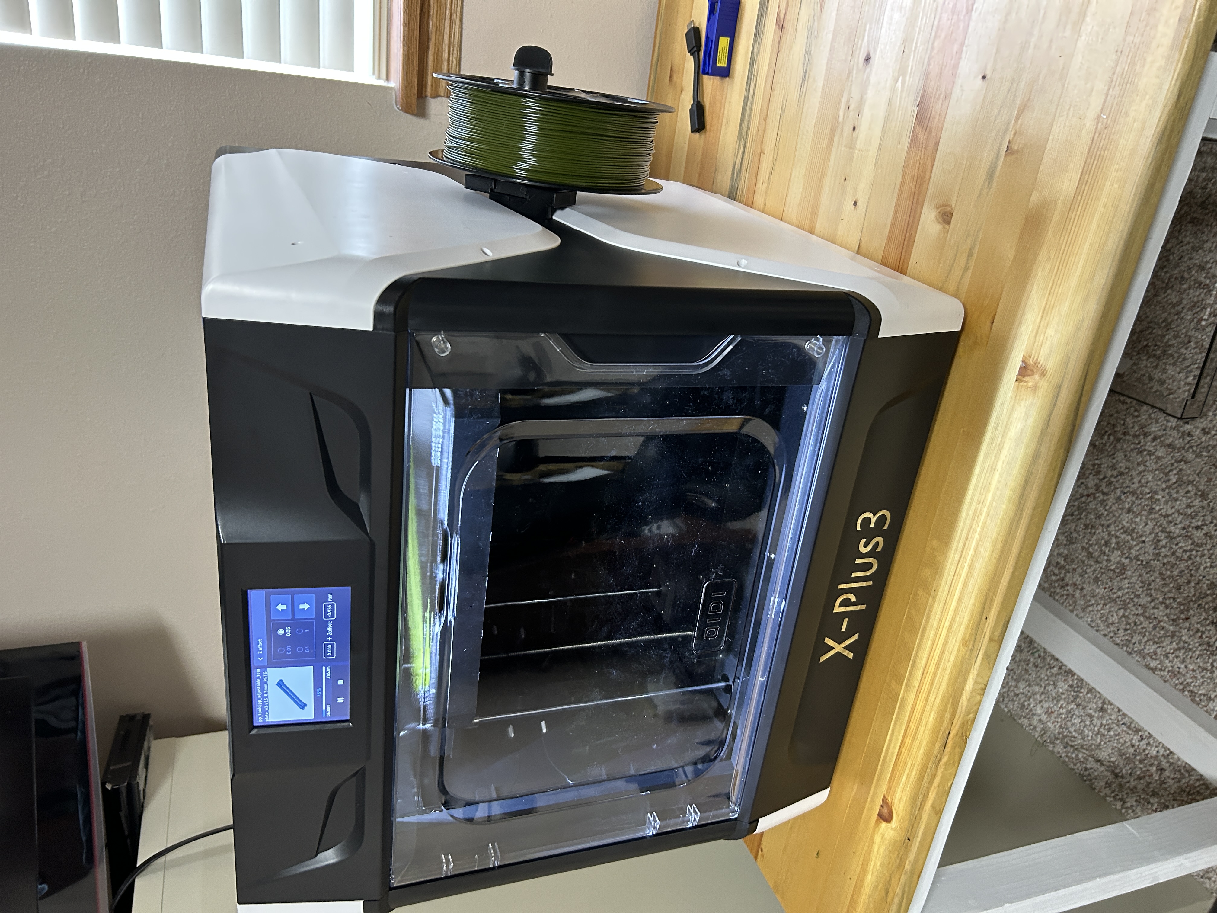 QIDI - X-PLUS3 - X-MAX3 - Side Spool Holder Mounts
