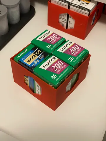 35mm film box holder