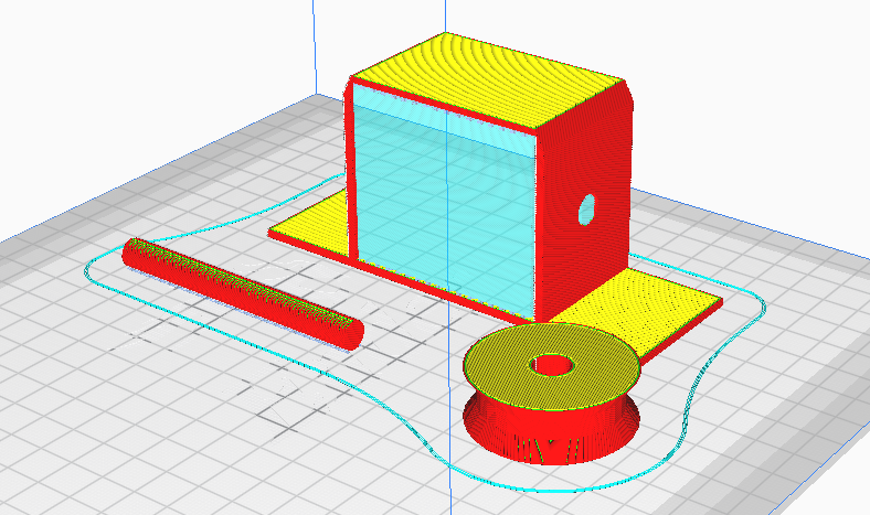 Miniatura 2 do modelo 3D VR cable Pully System