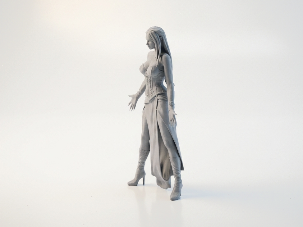 Demon Queen Figurine Fantasy Mythology 3D Printable
