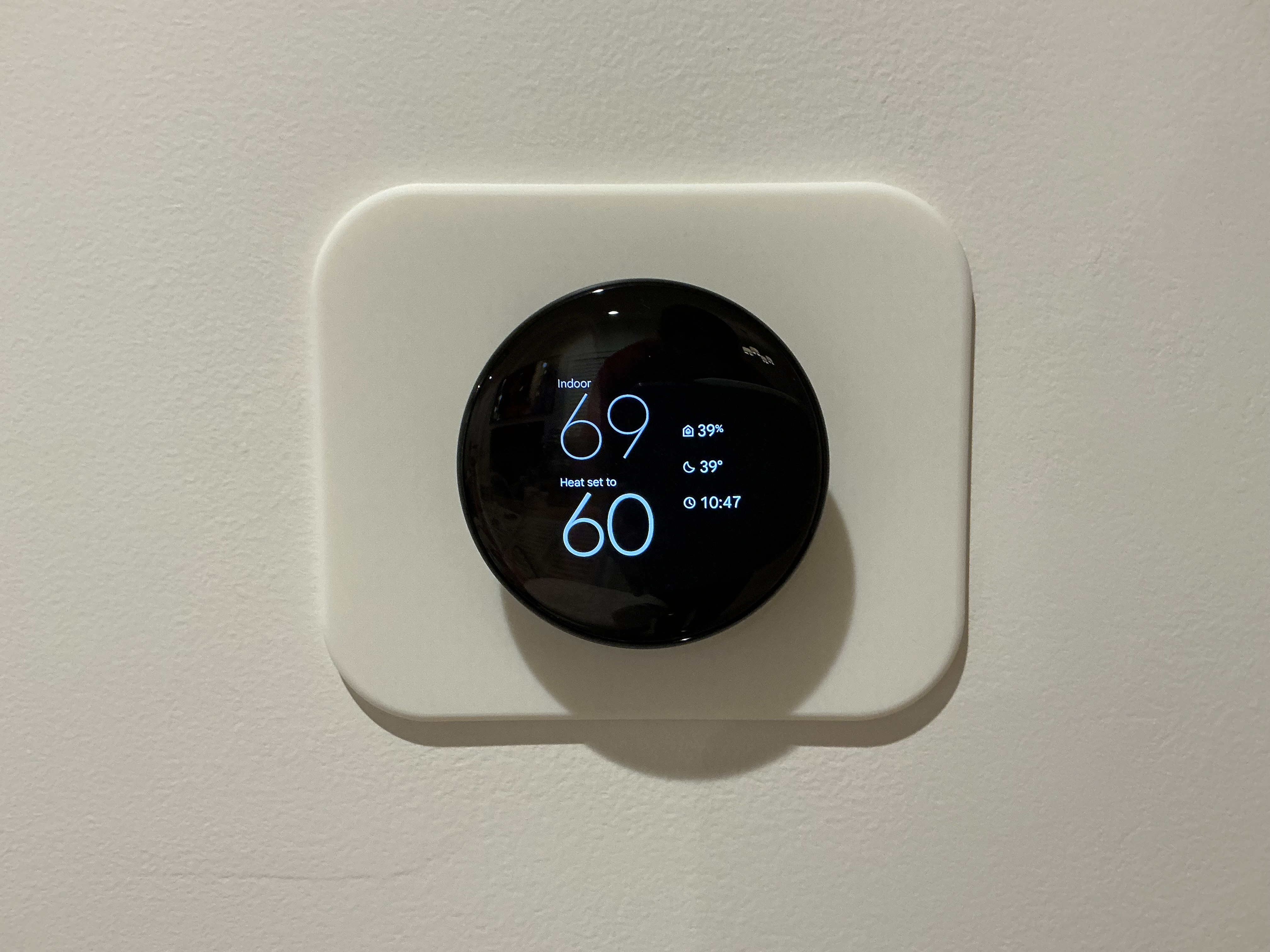 Google Nest Learning Thermostat (4th gen) Trim Plate