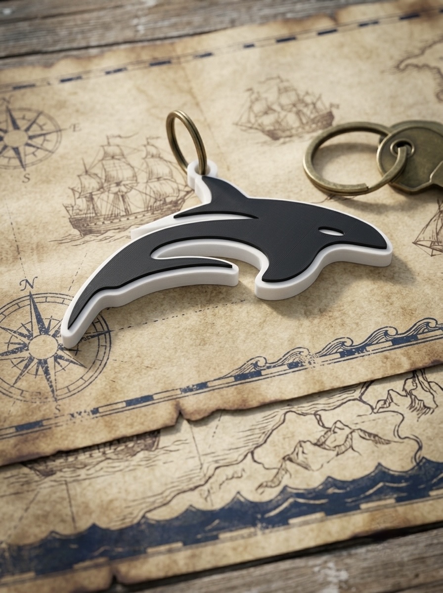 Portachiavi Orca