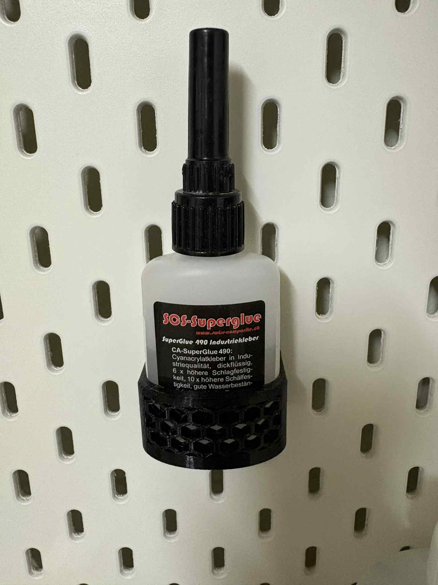 Honeycomb SCS Superglue Holder - Skadis
