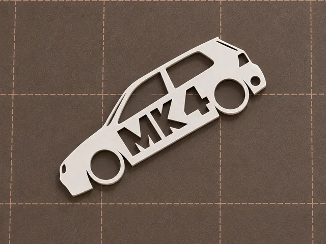 vw golf 4 keychain mk4