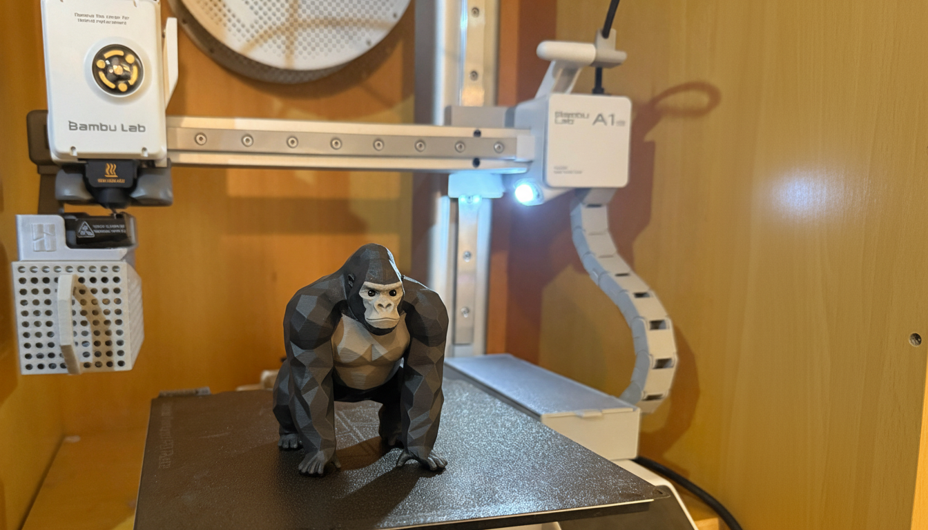 Low Poly Gorilla