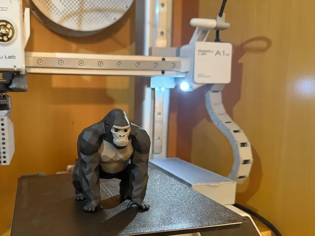 Low Poly Gorilla