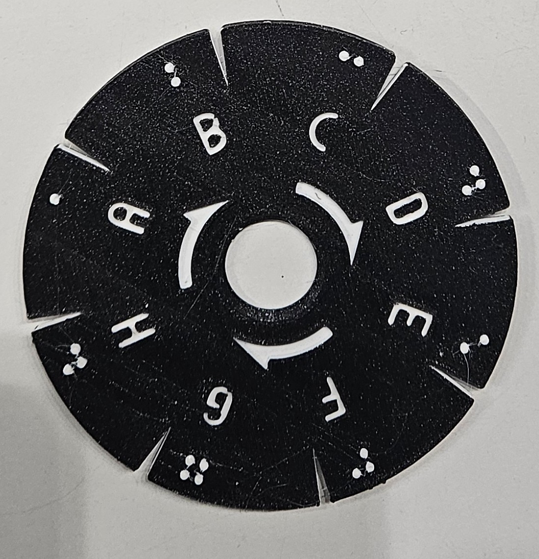 Kumihimo Disk 8 Spoke Friendship Bracelet Maker (MMU Remix)