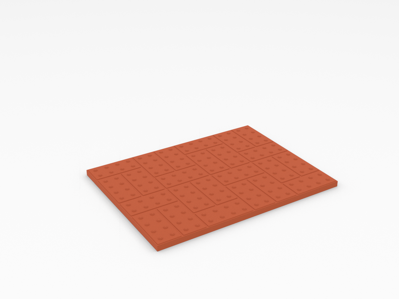 Scale Tactile Warning Surface - Brick Style