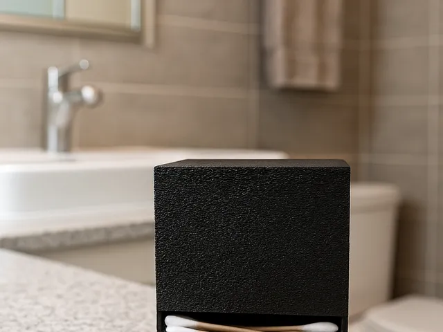 Cotton Swab Dispenser “Nora” – Elegant & Hygienic Storage V2