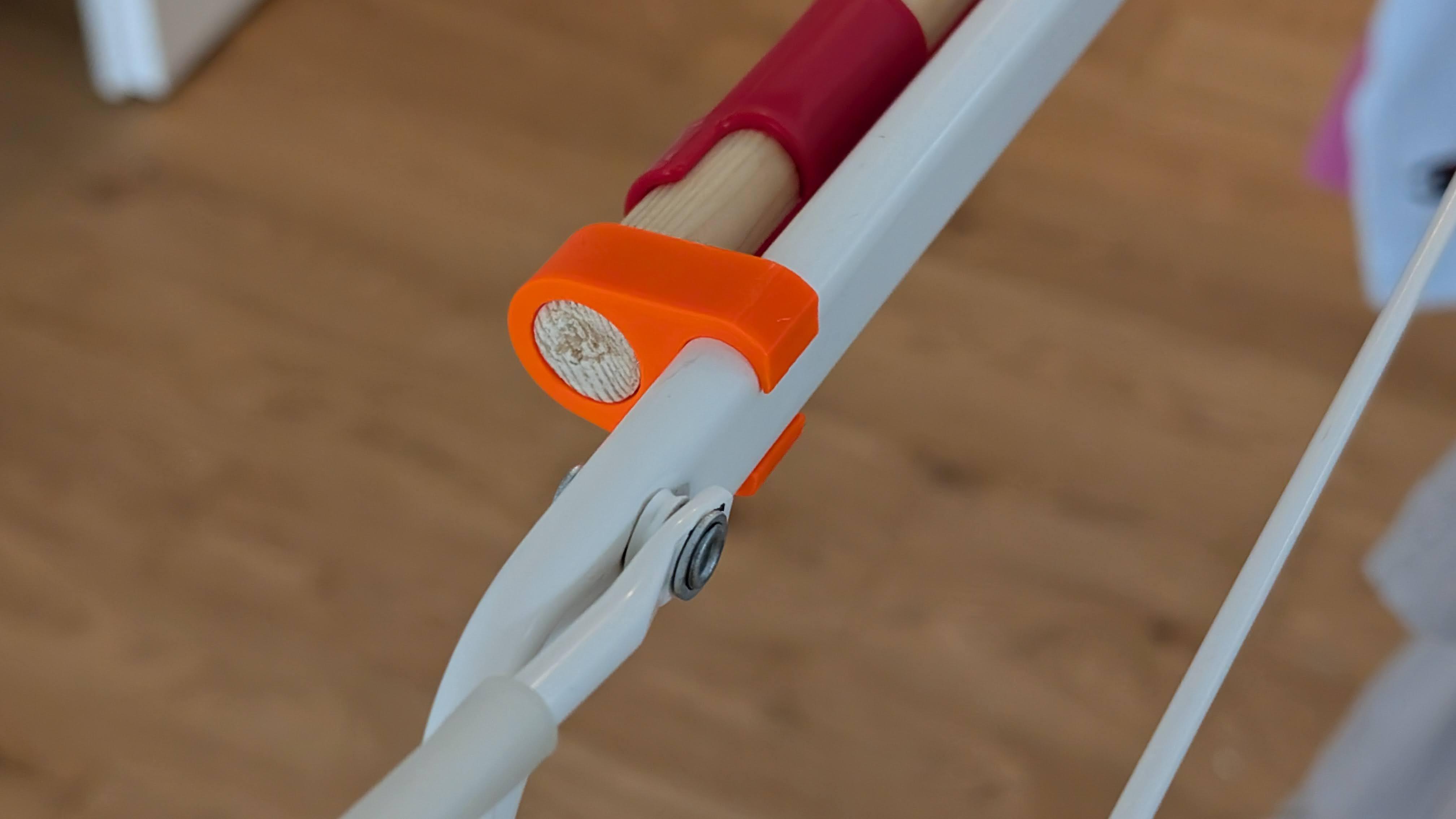 Adapter for Ikea drying rack to sock hanger (Leifheit)