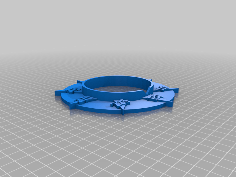 Orientation disc of any sphero robot