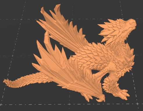 Crystal Dragon Model