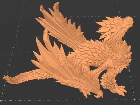 Crystal Dragon Model