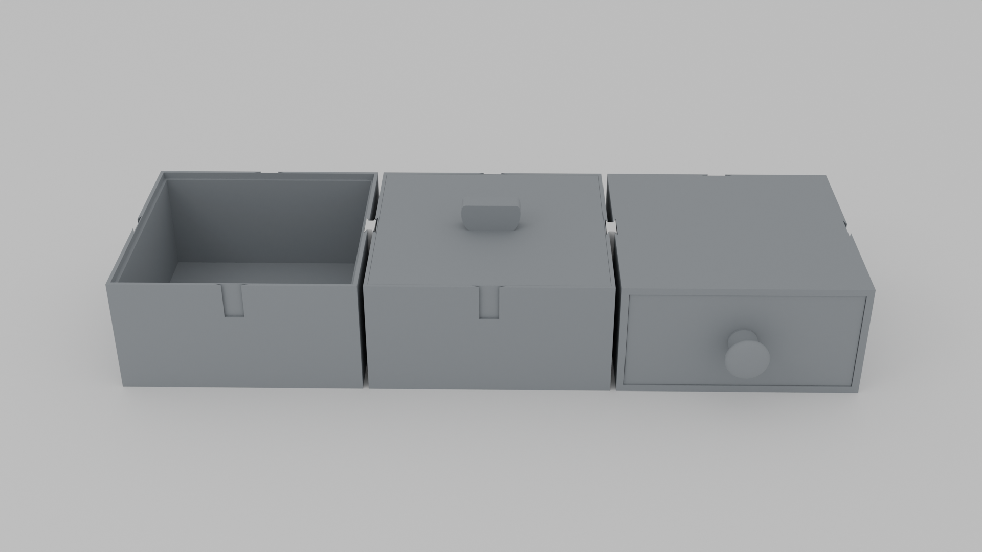 Modular desk organiser - Customisable