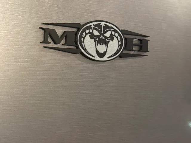 masters of hardcore fridge magnet