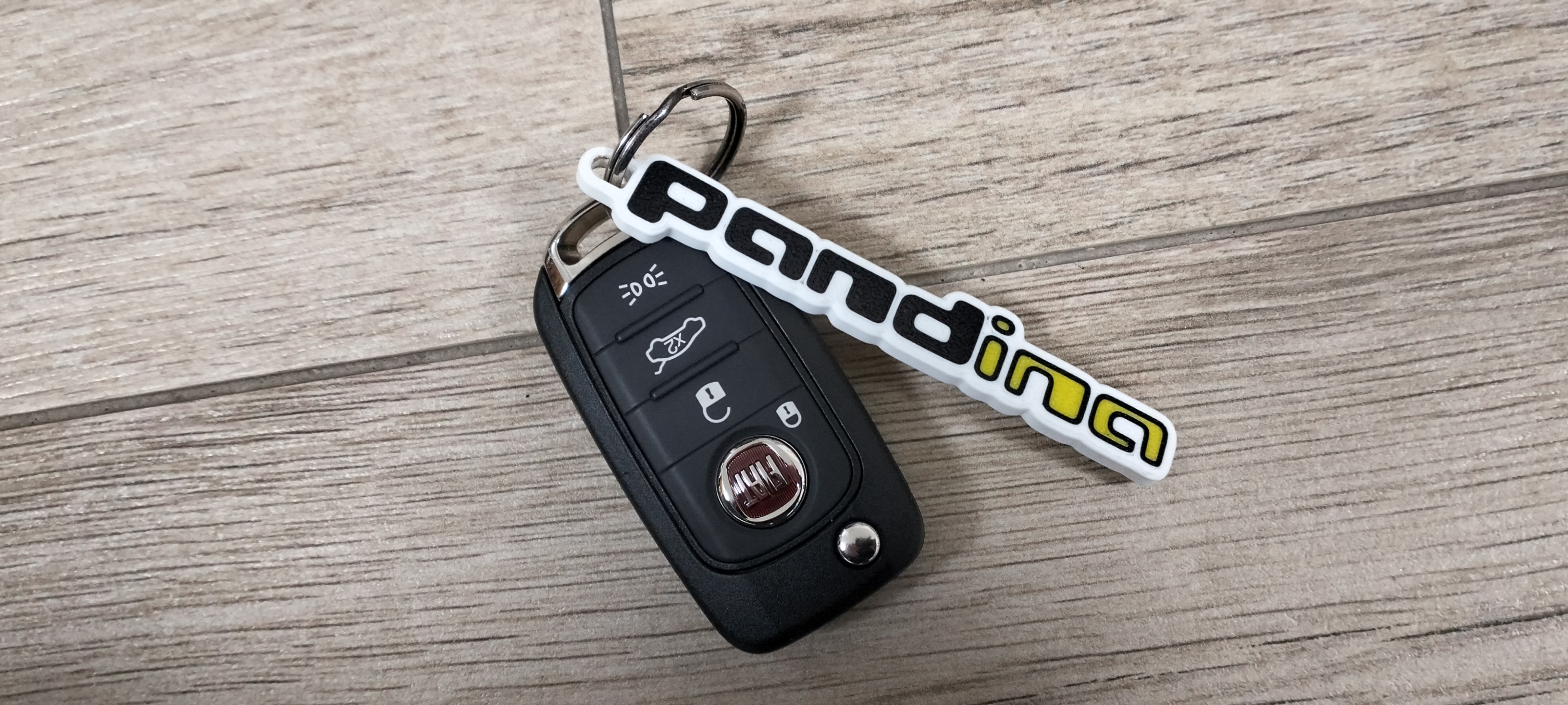 Fiat Panda Keychain - AMS