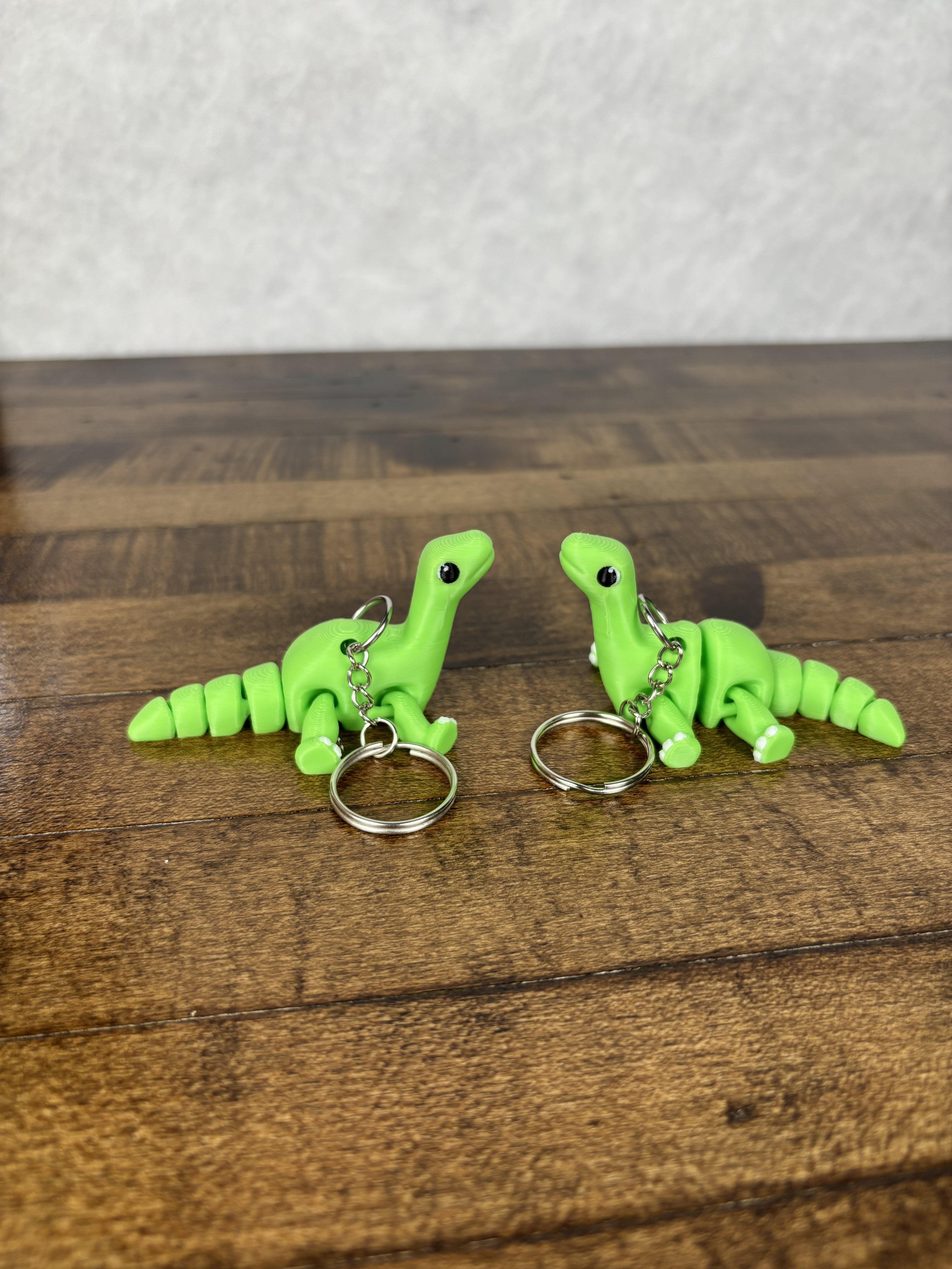 Brontosaurus Fidget Keychains