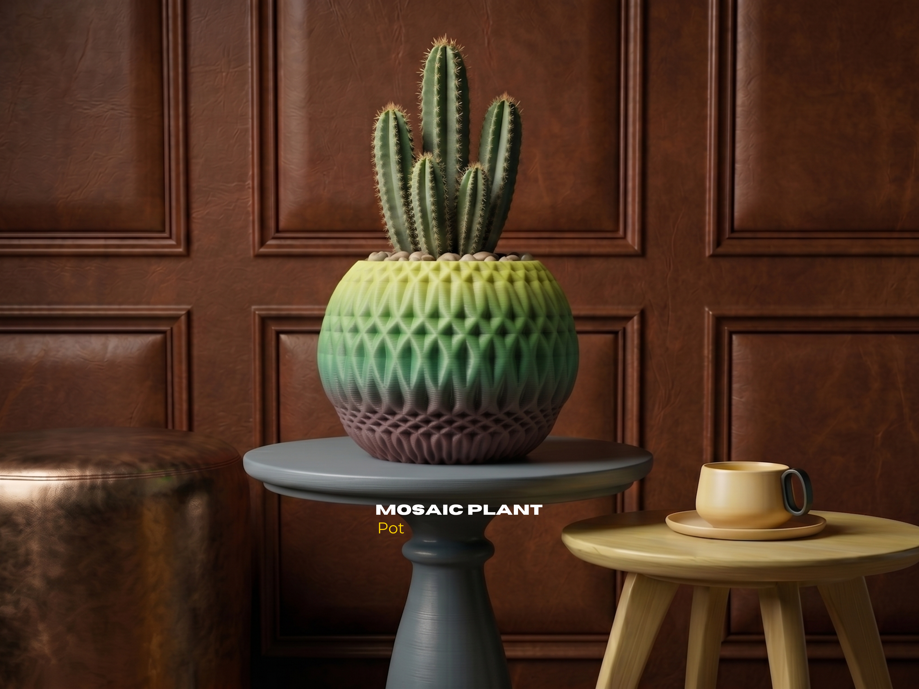Mosaic Plant Pot