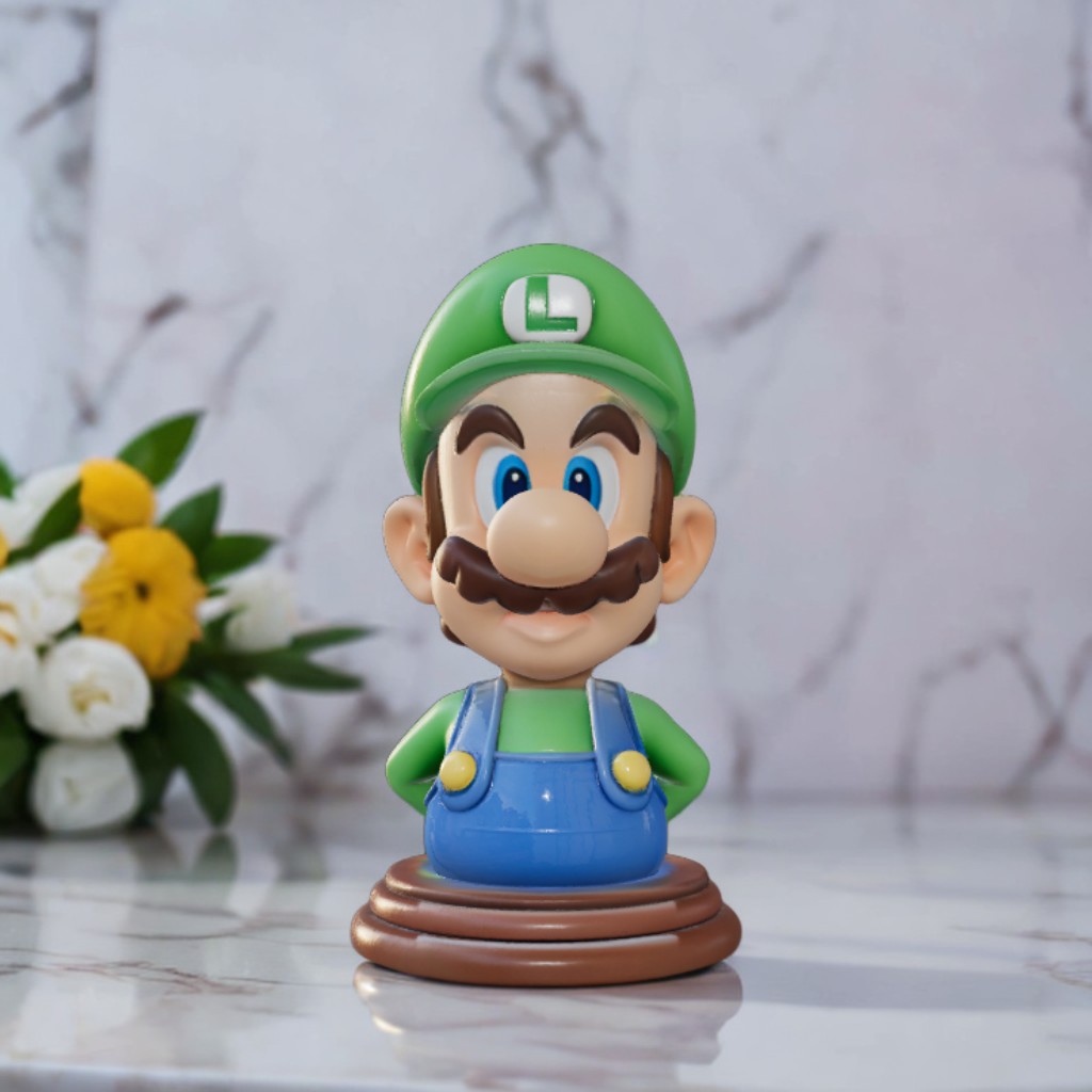 Bust Luigi (Mario)