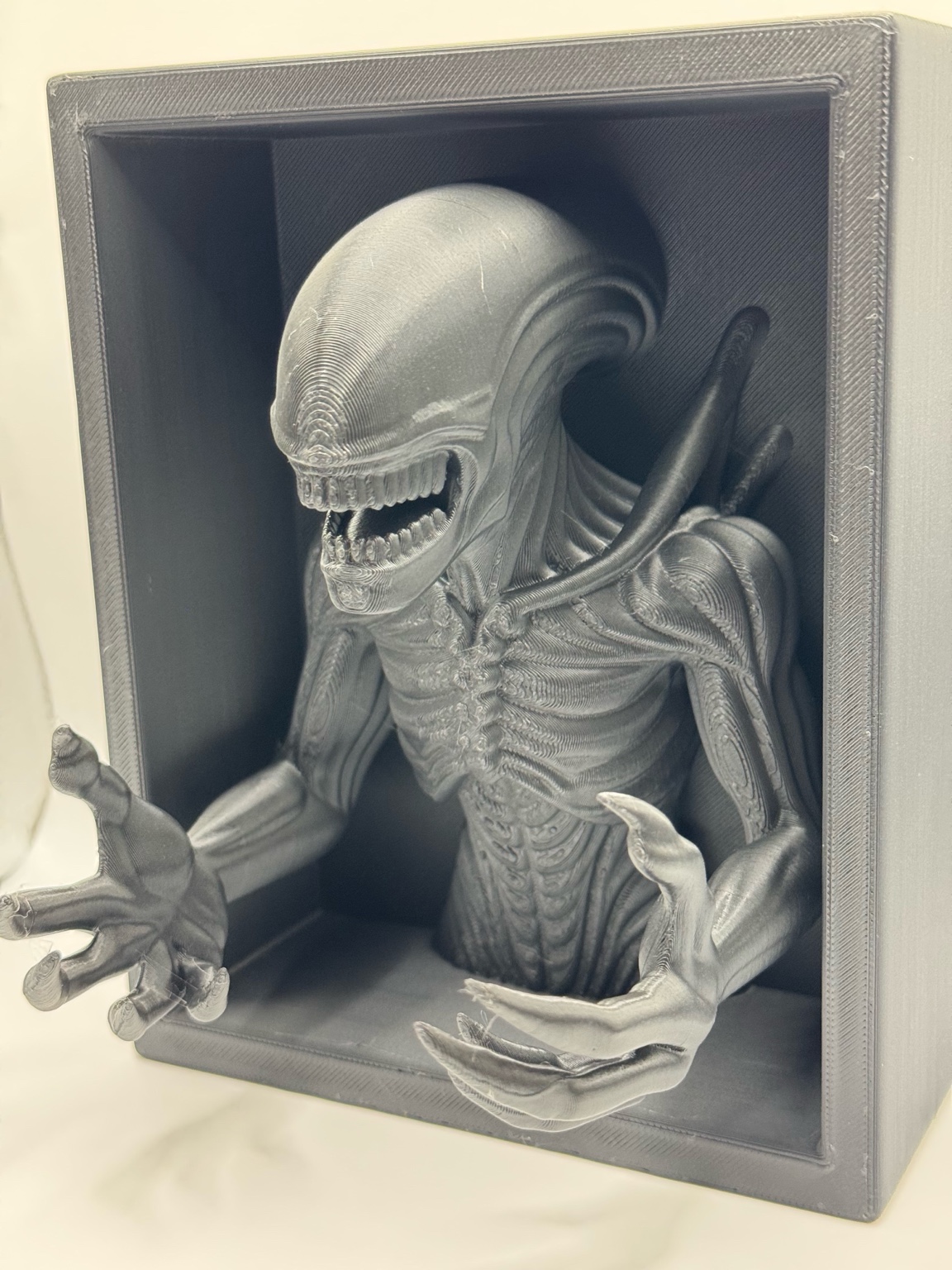 Shadow Box 3D Alien Xenomorfo.