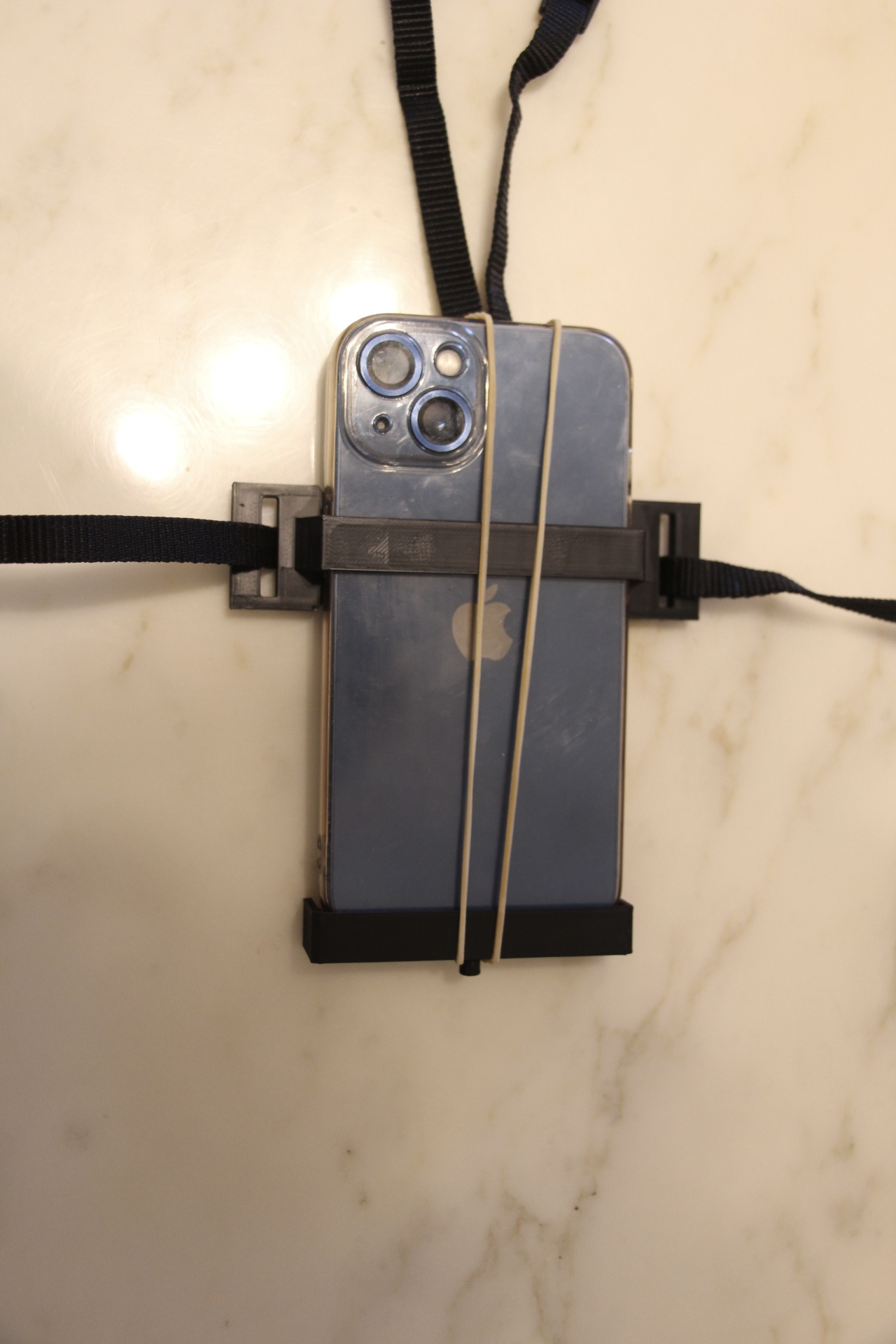 fast and basic phone chest holder