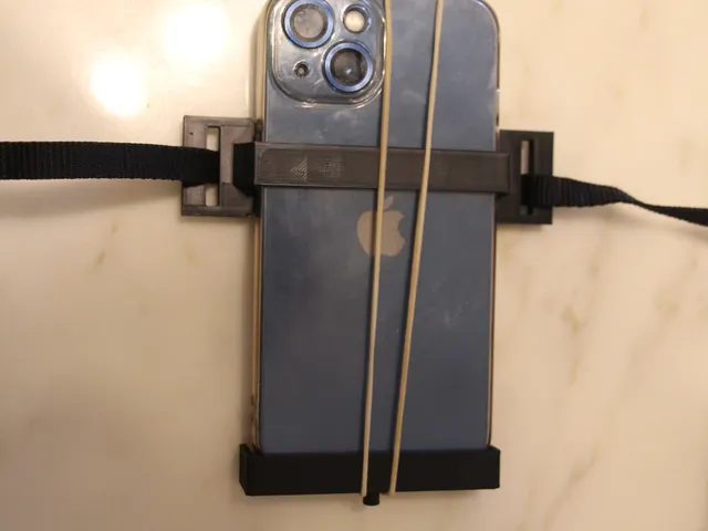 fast and basic phone chest holder