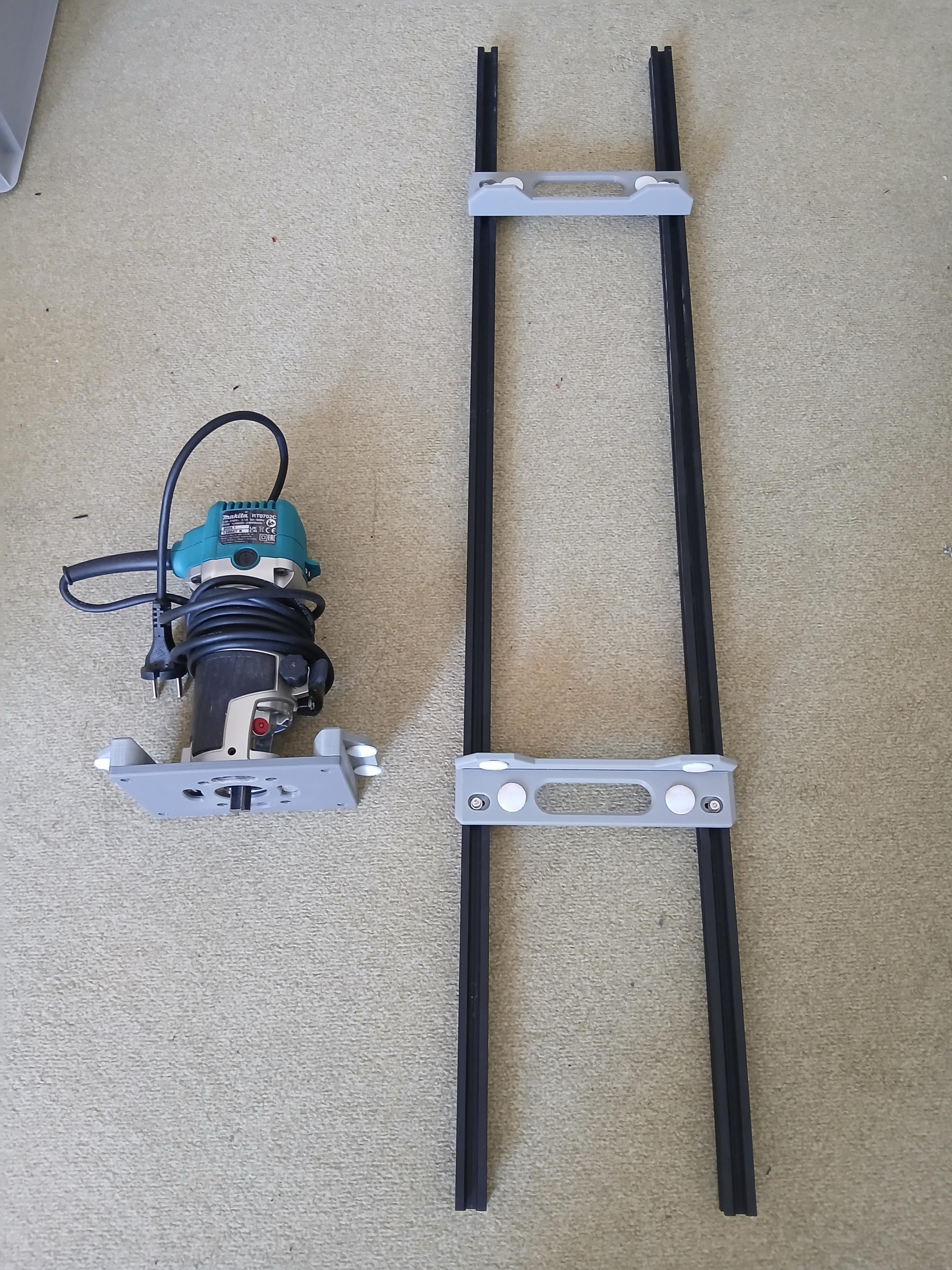 Makita RT700 Router – Wood Flattening Jig