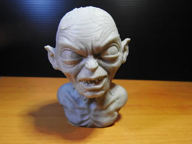 Golum Bust from Lord Of The Rings
