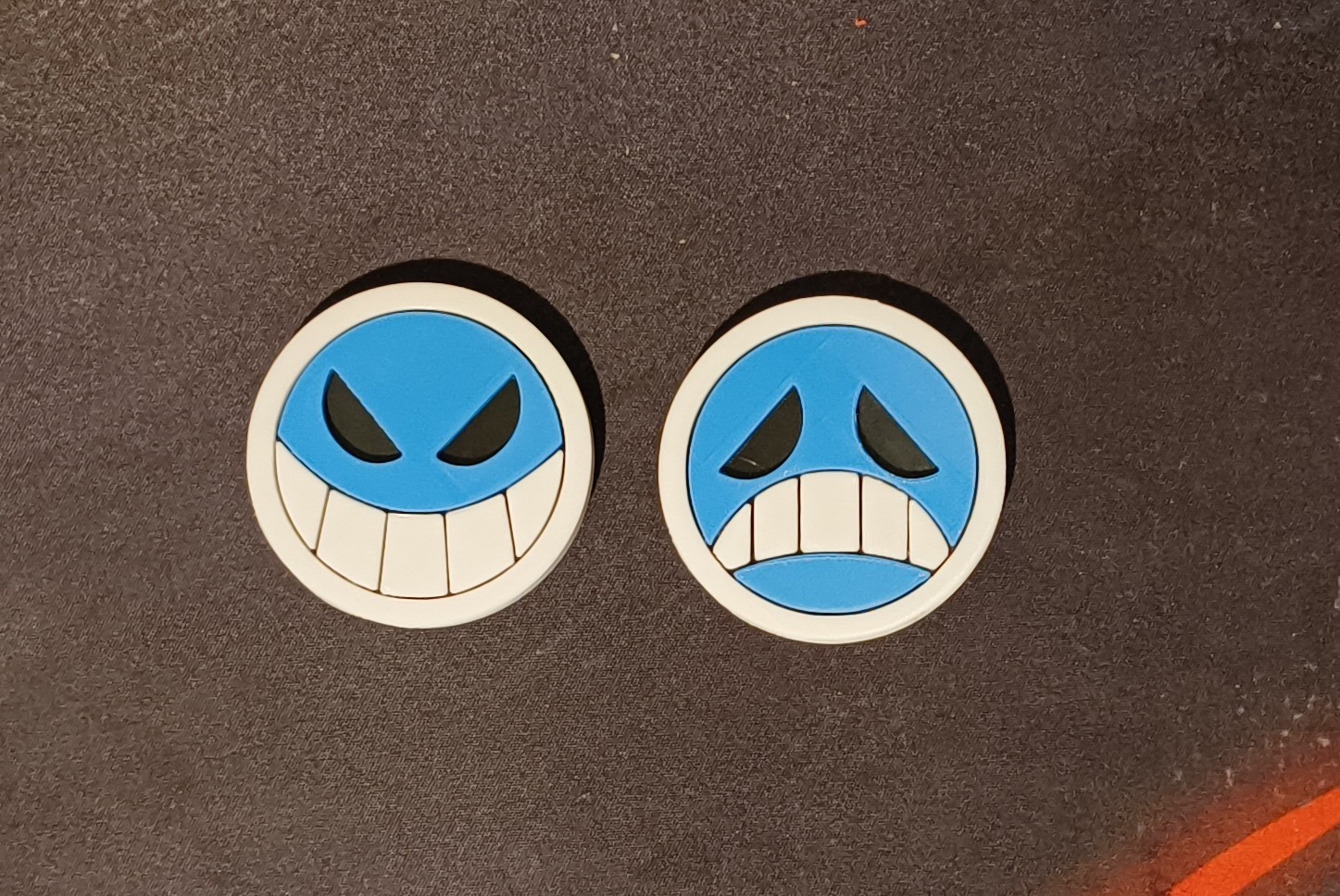 One Piece Portgas D. Ace Hat Charms Smileys