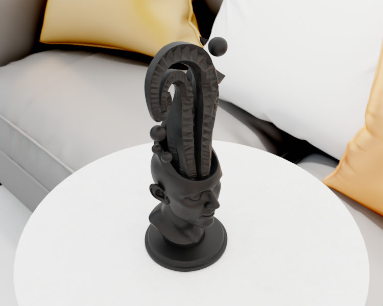 Miniatura 9 do modelo 3D Jester