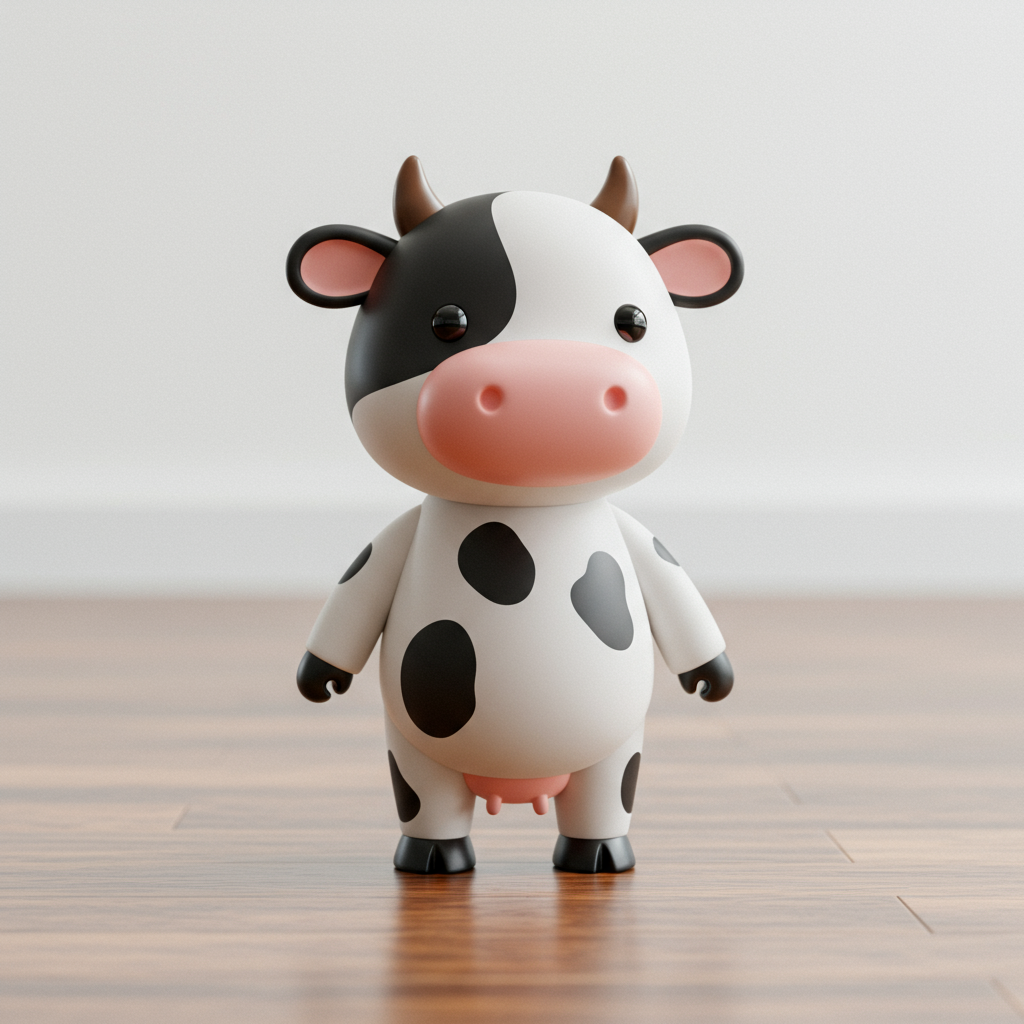 Cow Cute Animal Toys for Kids [YAMSASO DESIGN]