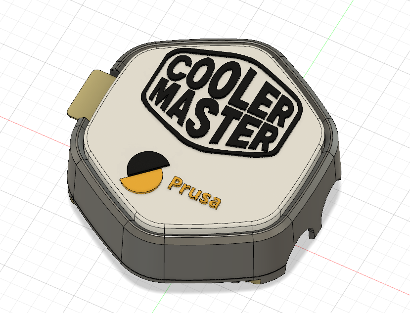 Atmos II Prusa x Cooler Master aio cover