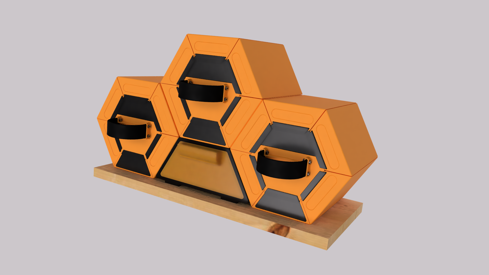 HexaPod Toolkit Box SHELF Stacking Module — miniatura 3
