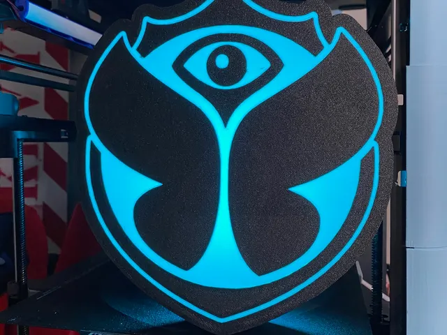 Tomorrowland led sign