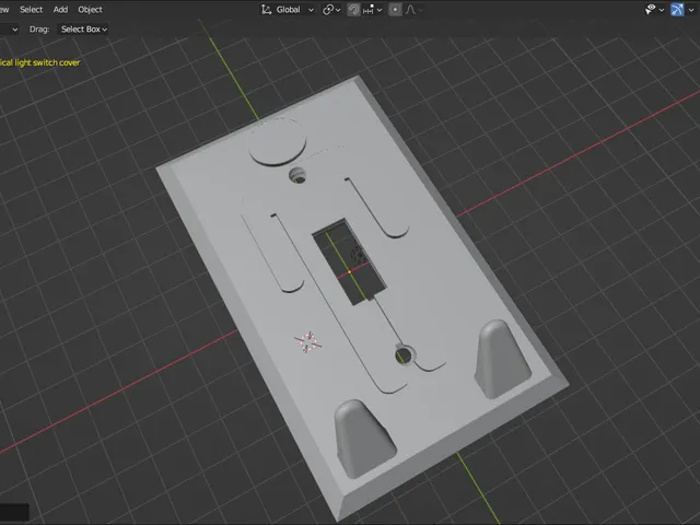 Hooked Anatomical Light Switch