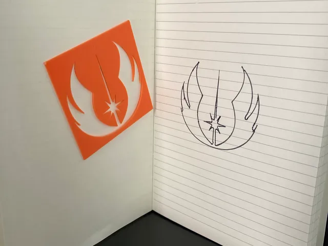 Starwars Jedi Order Stencil